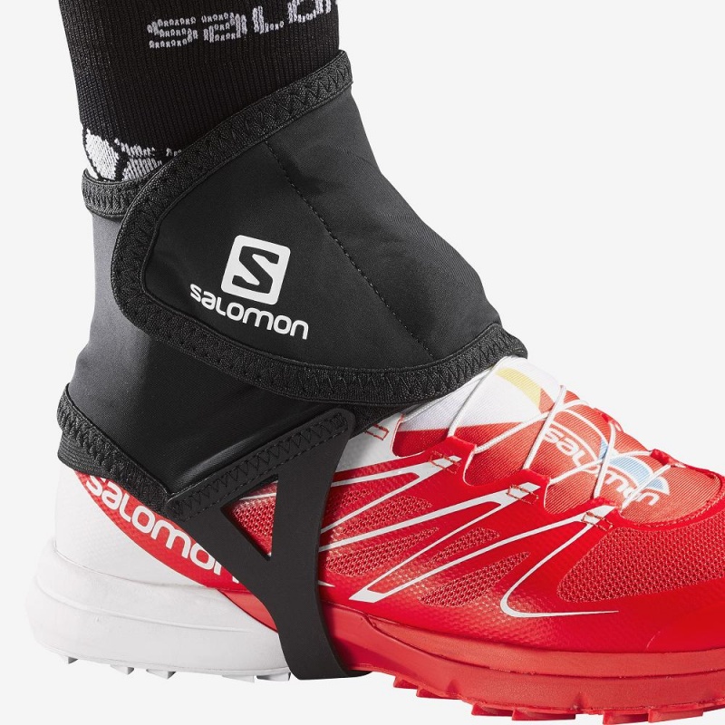 Salomon Trail Gaiters Low Gaiter Black | YIXW-53672