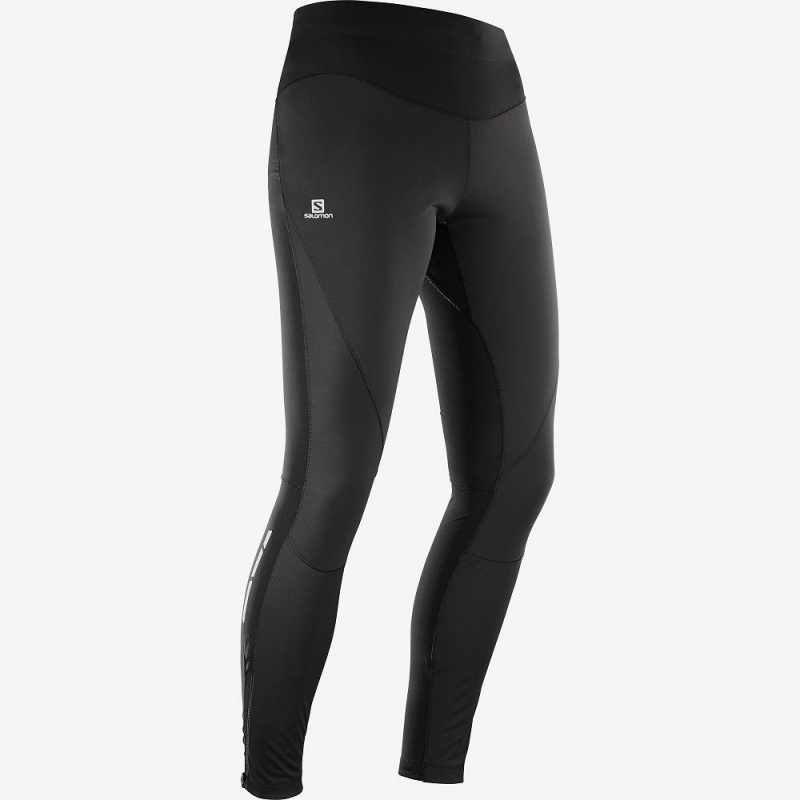 Salomon Trail Runner Ws Tight W Tight Black | NASX-35708