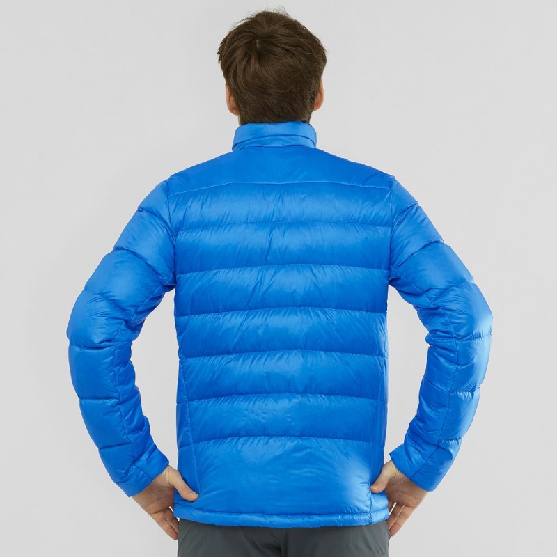 Salomon Transition Down Jacket M Jacket Blue | VREM-25168