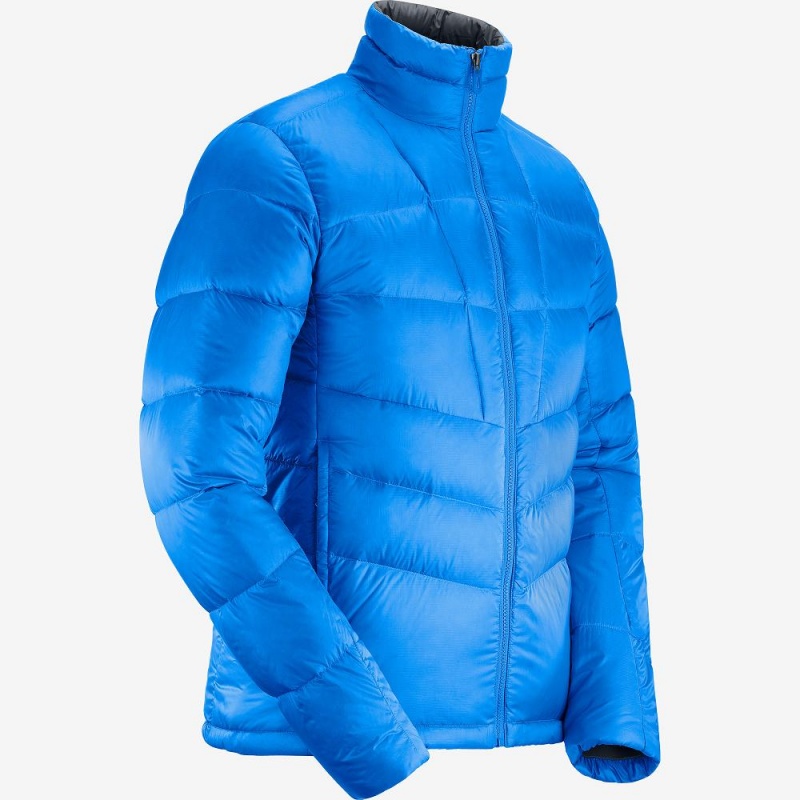 Salomon Transition Down Jacket M Jacket Blue | VREM-25168