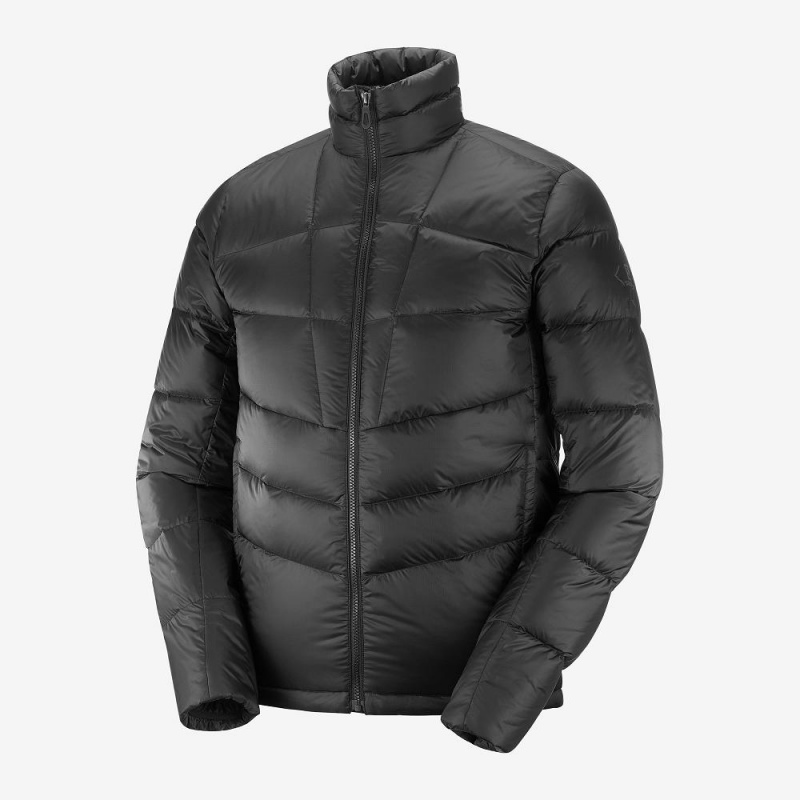 Salomon Transition Down Jacket M Jacket Black | DWUF-56287