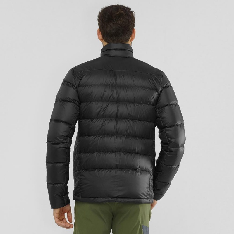 Salomon Transition Down Jacket M Jacket Black | DWUF-56287