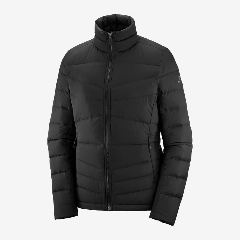 Salomon Transition Down Jacket W Jacket Black | JOUQ-61529