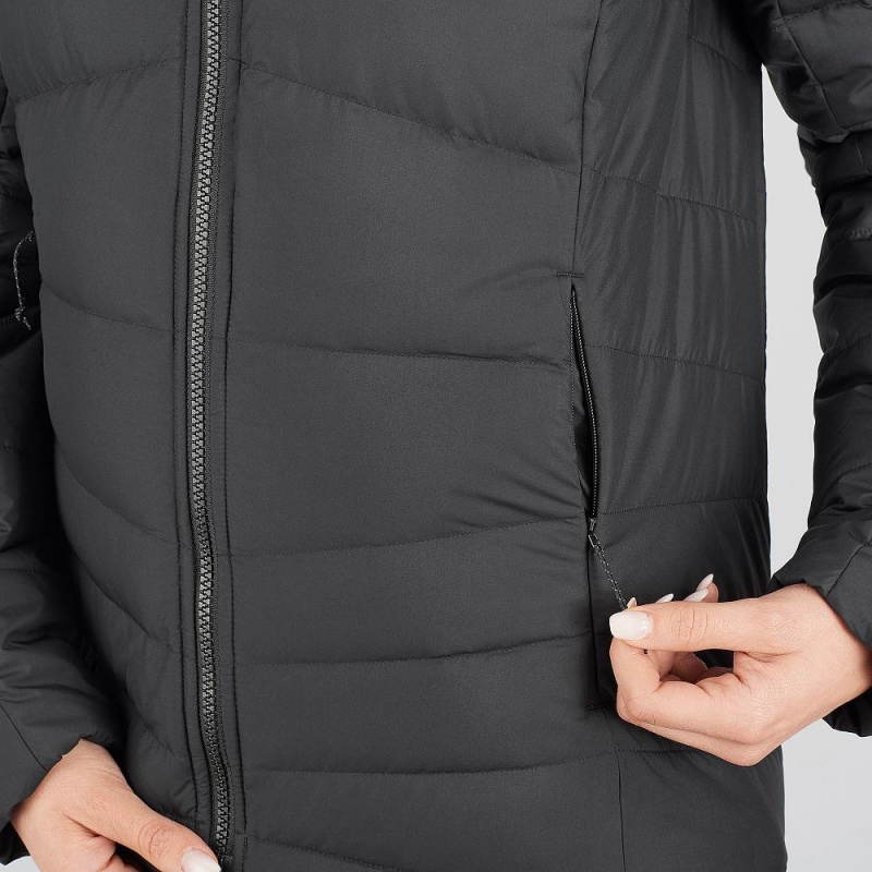 Salomon Transition Down Jacket W Jacket Black | JOUQ-61529