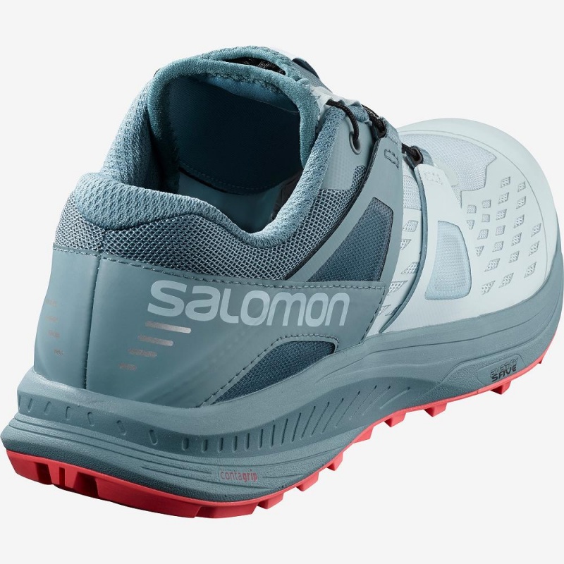 Salomon Ultra W Pro Trail Running Shoes Blue | XTHK-90815