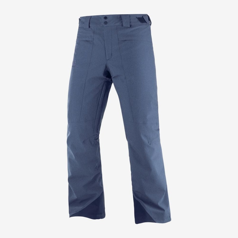 Salomon Untracked M Pants Navy | DVCZ-43268