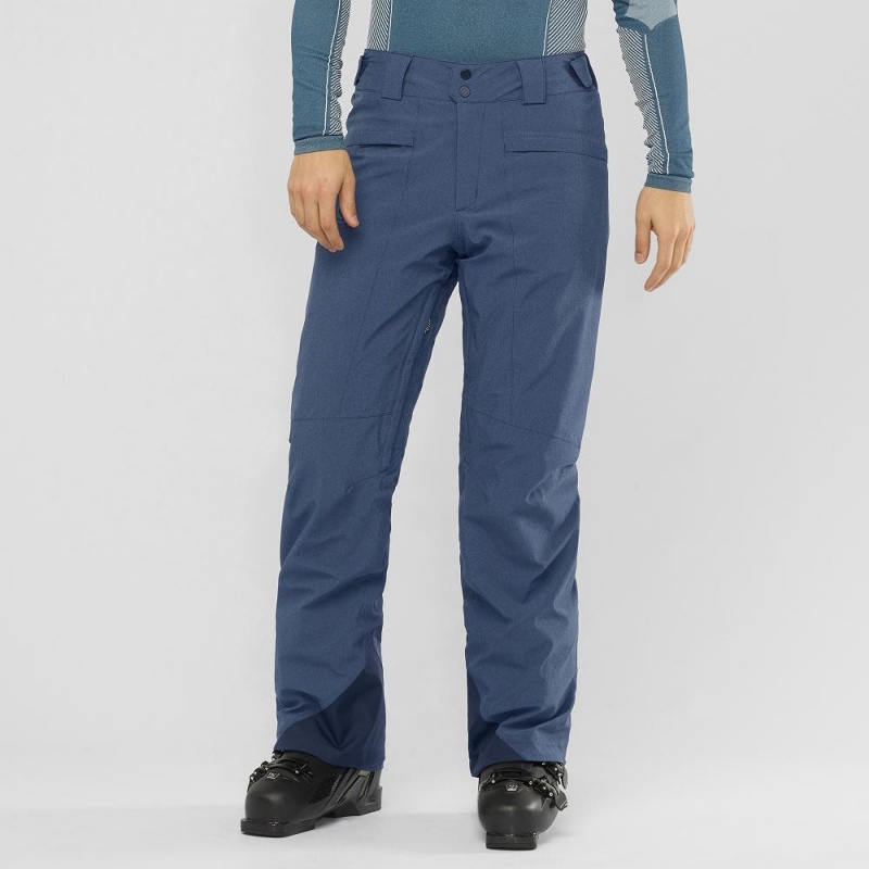 Salomon Untracked M Pants Navy | DVCZ-43268