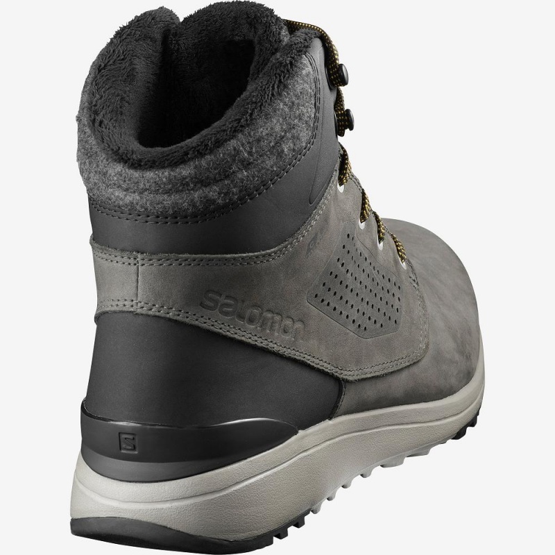 Salomon Utility Winter Climasalomon Waterproof Winter Boots Gray | XUVZ-42379