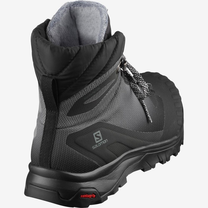 Salomon Vaya Blaze Thinsulate Climasalomon Waterproof Winter Boots Black | IAZO-70618