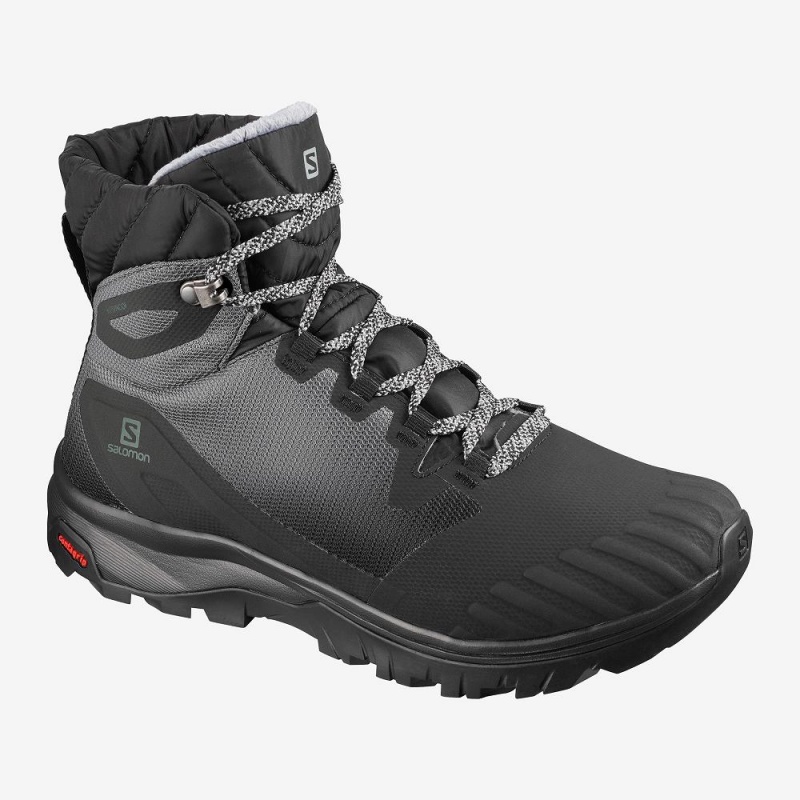 Salomon Vaya Blaze Thinsulate Climasalomon Waterproof Winter Boots Black | IAZO-70618