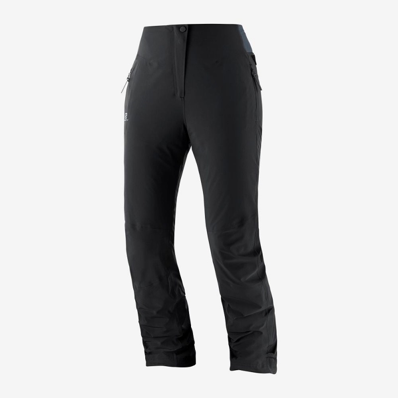 Salomon Warm Ambition W Pants Black | JMWC-57319