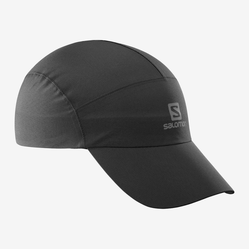 Salomon Waterproof Cap Caps Black | BINY-56284