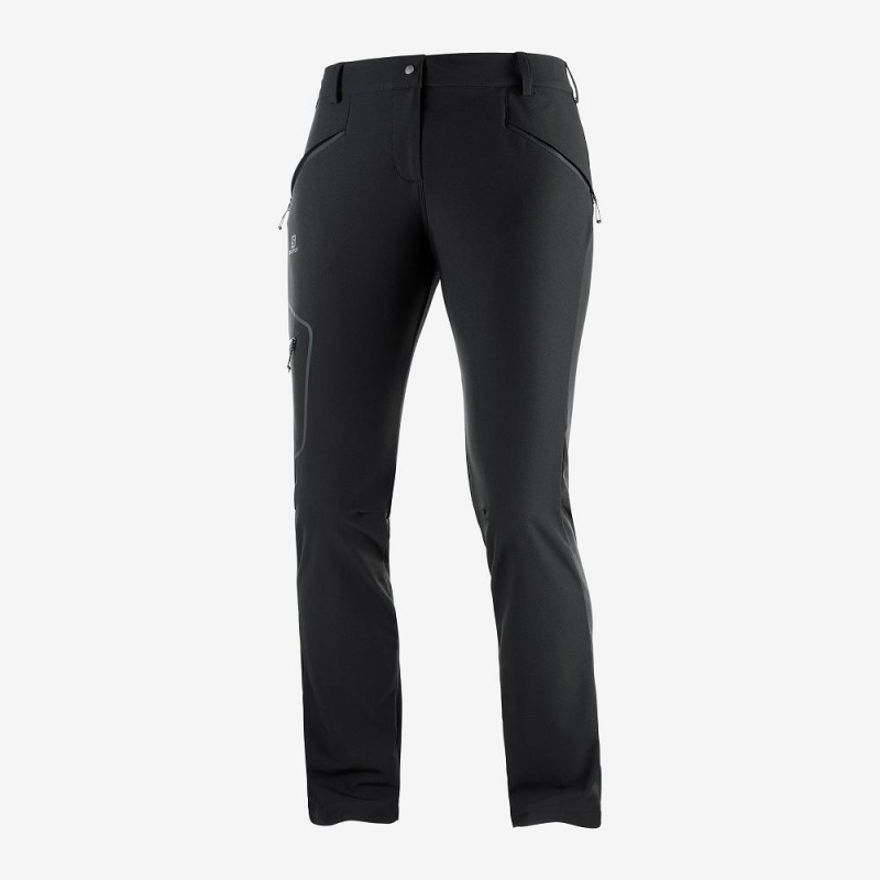 Salomon Wayfarer As Straight W Pants Black | XKFU-27086