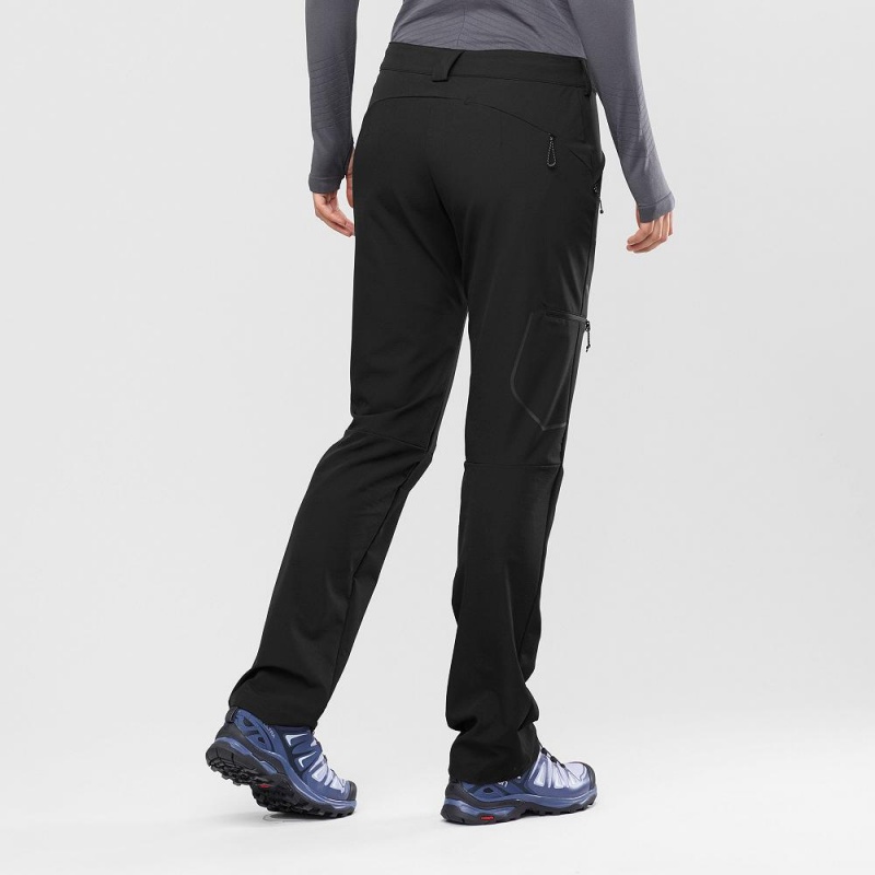 Salomon Wayfarer As Straight W Pants Black | XKFU-27086