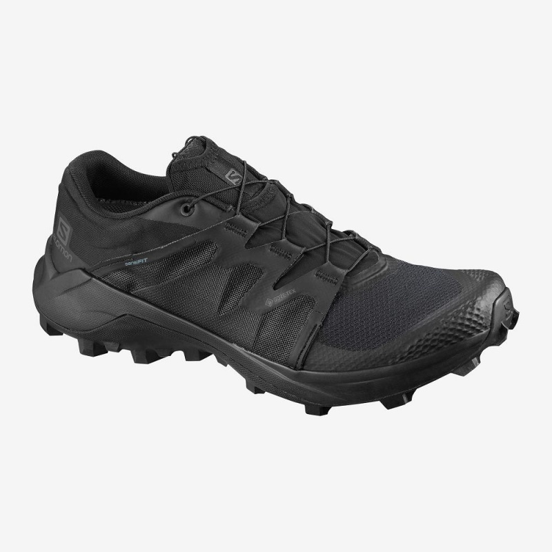 Salomon Wildcross Gtx Trail Running Shoes Black | GWMB-61923