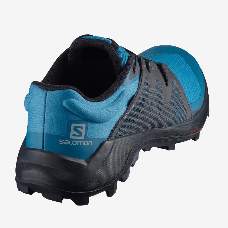 Salomon Wildcross Trail Running Shoes Blue | FKBP-56841