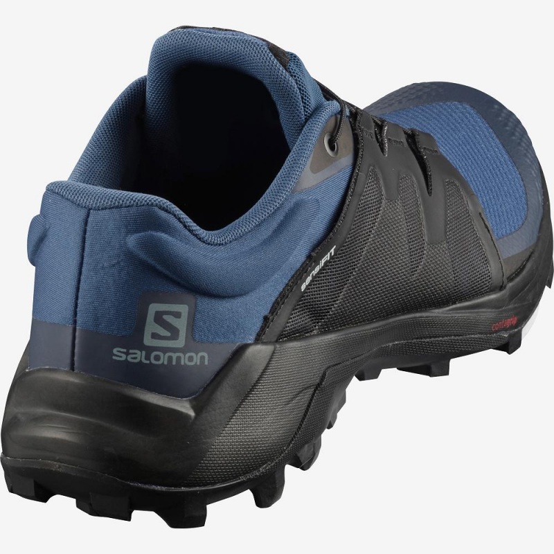 Salomon Wildcross Trail Running Shoes Navy | TJXU-02916