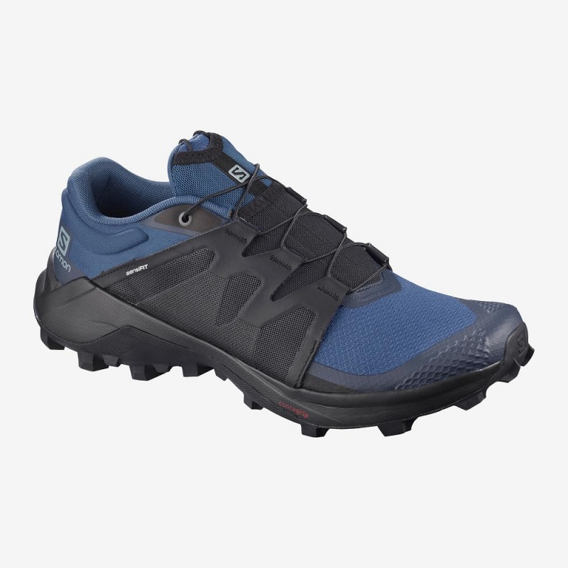 Salomon Wildcross Trail Running Shoes Navy | TJXU-02916