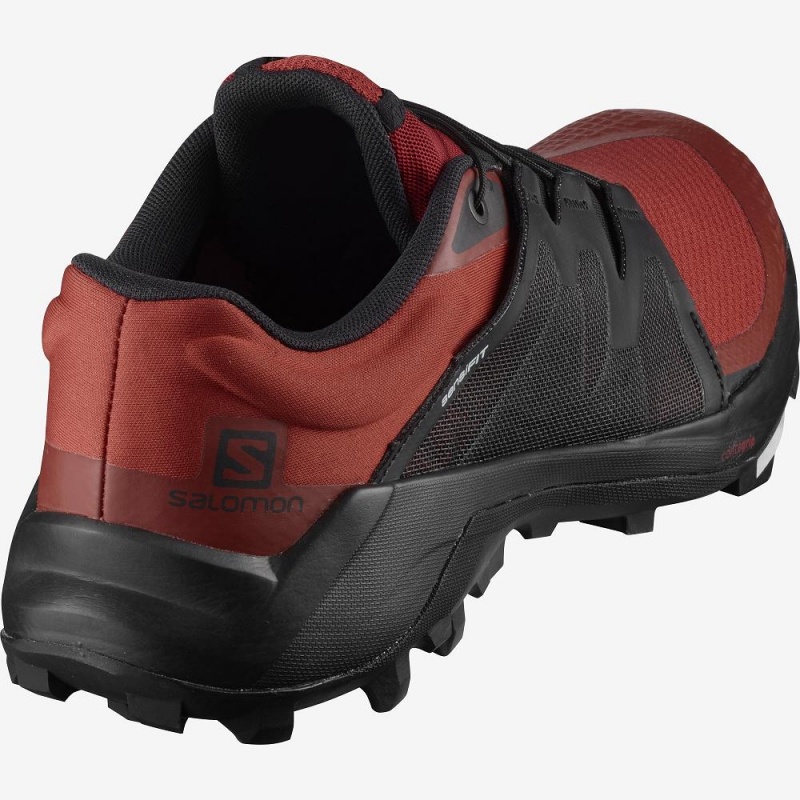 Salomon Wildcross Trail Running Shoes Red | XUGS-40189