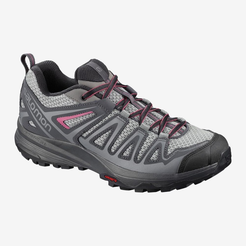 Salomon X Crest Trekking Gray | QTDZ-20318