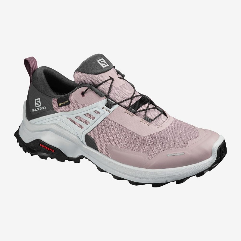 Salomon X Raise Gore-Tex Trekking Pink | EIDN-91650