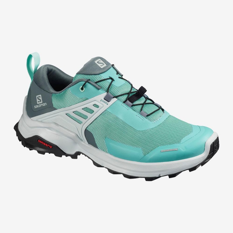 Salomon X Raise Trekking Green | PKZA-62354