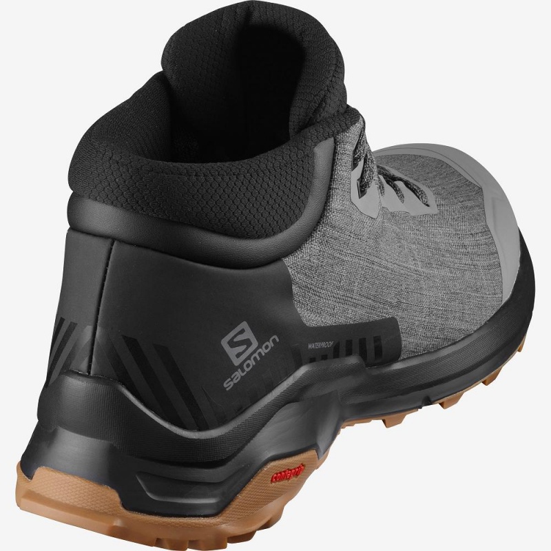 Salomon X Reveal Chukka Climasalomon Waterproof Winter Boots Gray | SPRC-62890