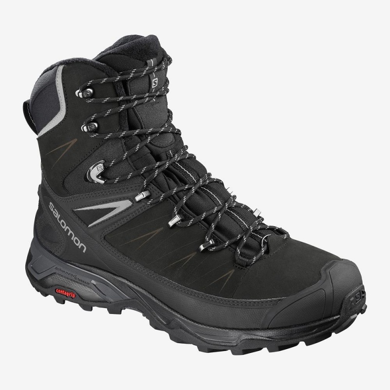 Salomon X Ultra Winter Climasalomon Waterproof 2 Winter Boots Black | XANS-52719