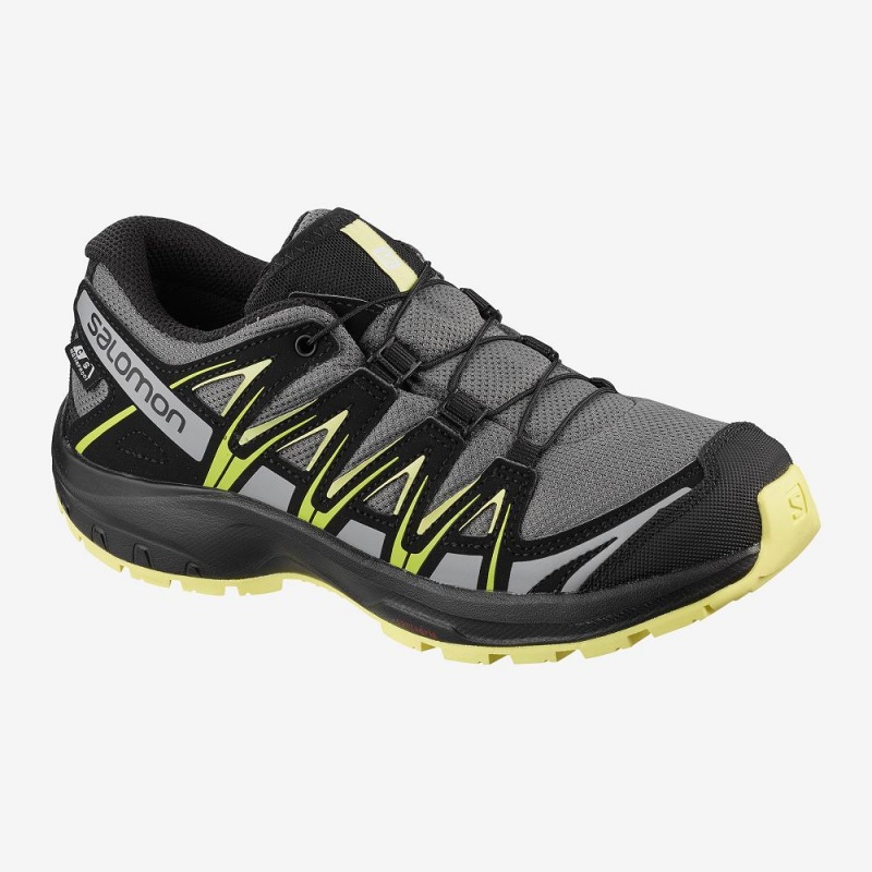 Salomon Xa Pro 3D Cswp J Trail Running Shoes Yellow | ZEYX-85206