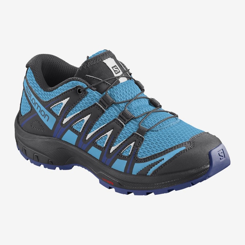 Salomon Xa Pro 3D J Trail Running Shoes Blue | CDNA-83467