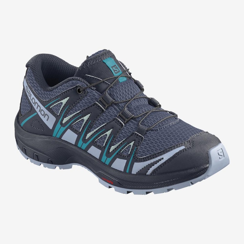 Salomon Xa Pro 3D J Trail Running Shoes Gray | VDOG-96510