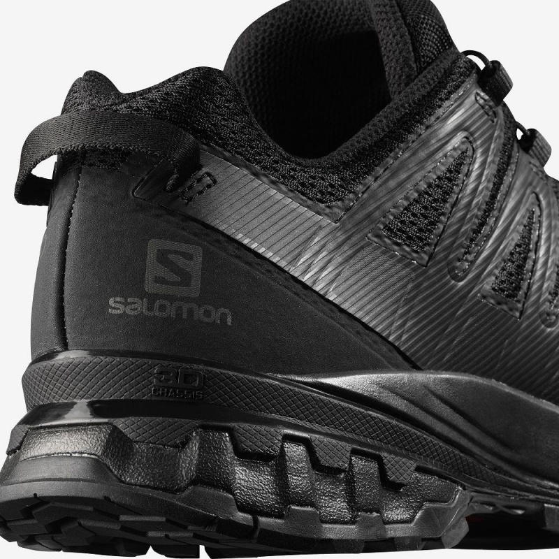 Salomon Xa Pro 3D V8 Wide Trail Running Shoes Black | EUDP-14730