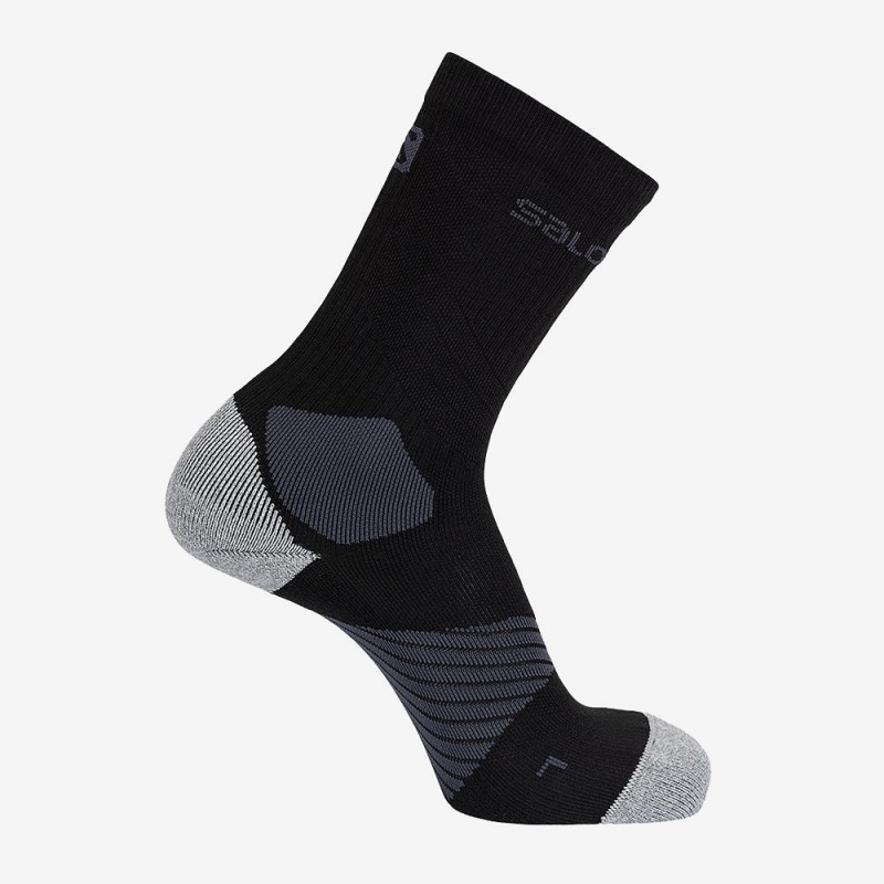 Salomon Xa Pro Socks Black | VDFB-34802