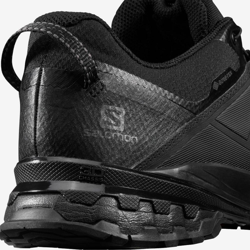 Salomon Xa Wild Gore-Tex Trail Running Shoes Black | PCOB-42135