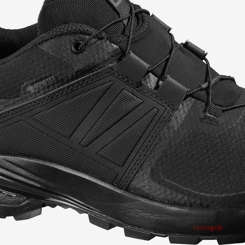 Salomon Xa Wild Gore-Tex Trail Running Shoes Black | DSHB-51872