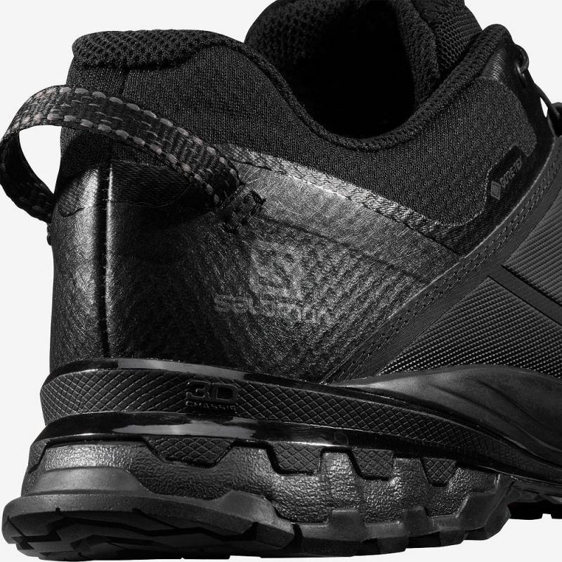 Salomon Xa Wild Gore-Tex Trail Running Shoes Black | DSHB-51872