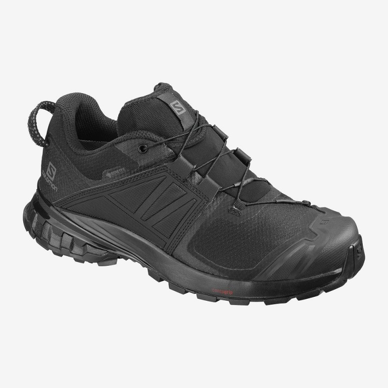 Salomon Xa Wild Gore-Tex Trail Running Shoes Black | DSHB-51872